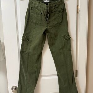 Green Aritzia Cargo Pants